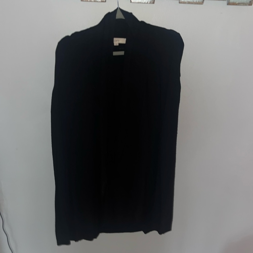 Worn 1x loft cardigan!!, size L in black